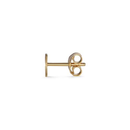 Jane Kønig Reflection Stud Halfmoon ørering - Guld - Bahne